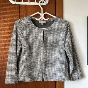 Boucle cropped jacket